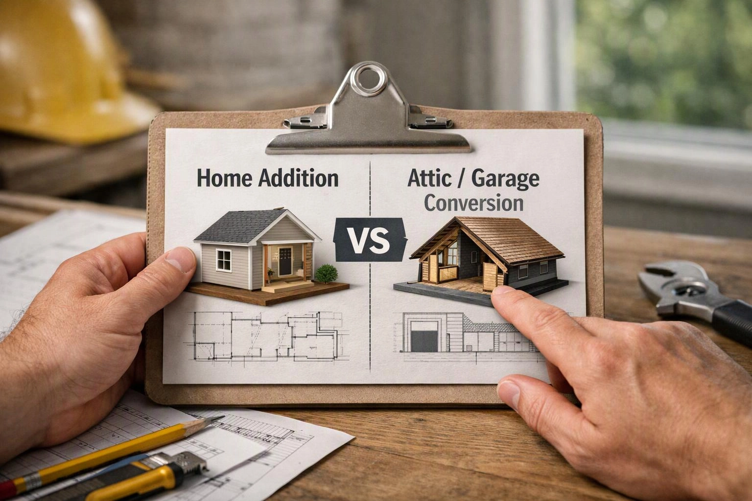 Home Addition or Space Conversion: How to Compare Your Options