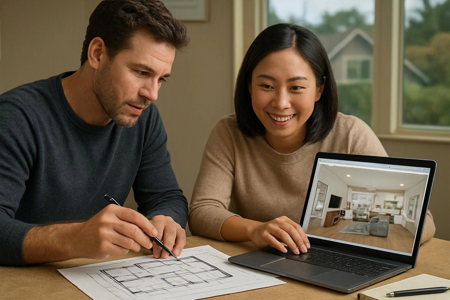 Using 2D Plans and 3D Visualization to Explore Remodel Ideas